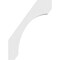Ekena Millwork 5"W x 16"D x 22"H Standard Legacy Architectural Grade PVC Knee Brace BRCP05X16X22LGY - alternate 4